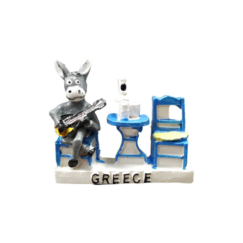 Tourist Souvenir Magnet - Set of 12pcs - Resin Magnet - Greece - 678231
