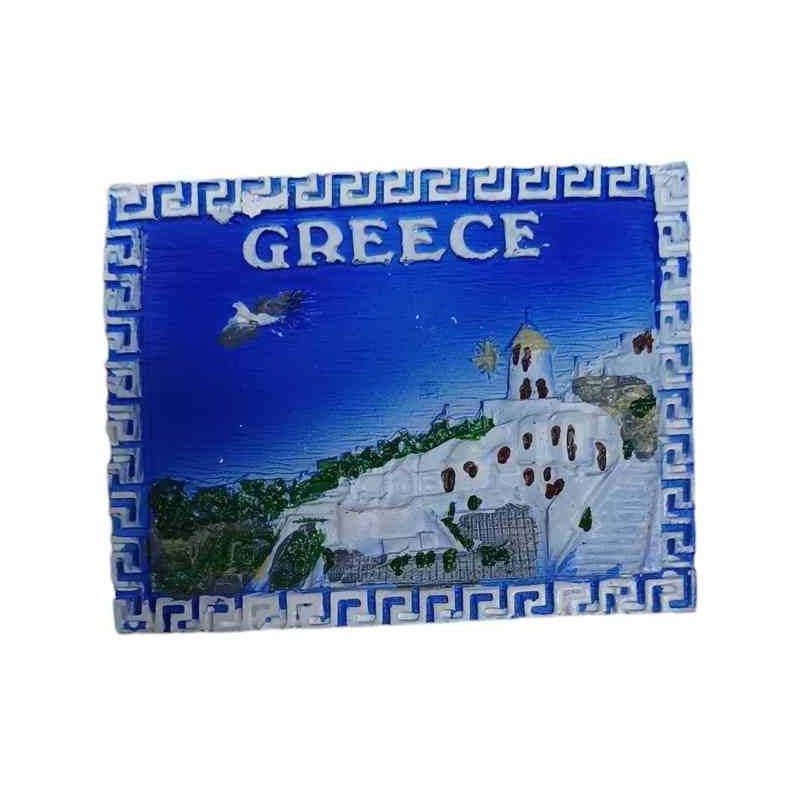Souvenir tourist magnet - Set of 12pcs - Resin Magnet - Greece - 678372