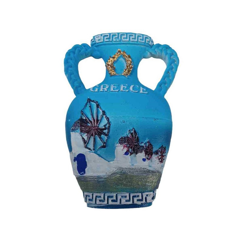 Tourist souvenir magnet - Set of 12pcs - Resin Magnet - Greece - 678378