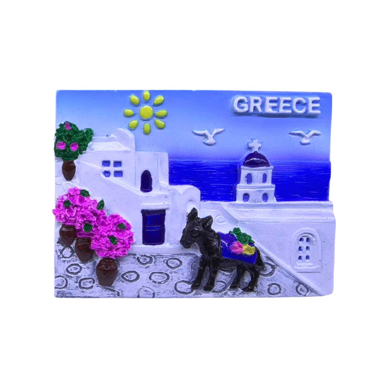 Tourist magnet Souvenir - Set of 12pcs - Greece - 678459