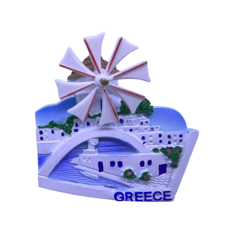 Tourist magnet Souvenir - Set of 12pcs - Greece - 678486