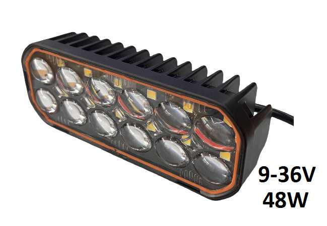 Προβολέας οχημάτων LED - 48W - 12/24V - 3104586/14 - 310798