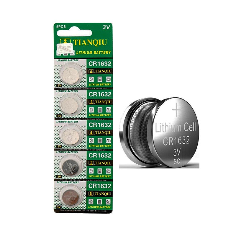 Μπαταρίες Λιθίου - CR1632 - 3V - 5pcs - 682313 - iThinksmart.gr