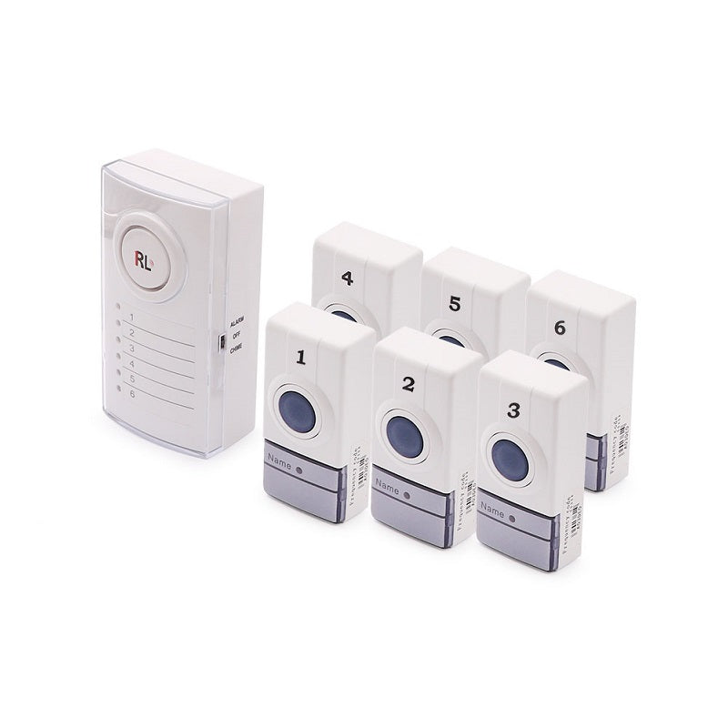 Ασύρματο κουδούνι πόρτας με 6 μπουτόν - RL-0506D - 492711 - iThinksmart.gr