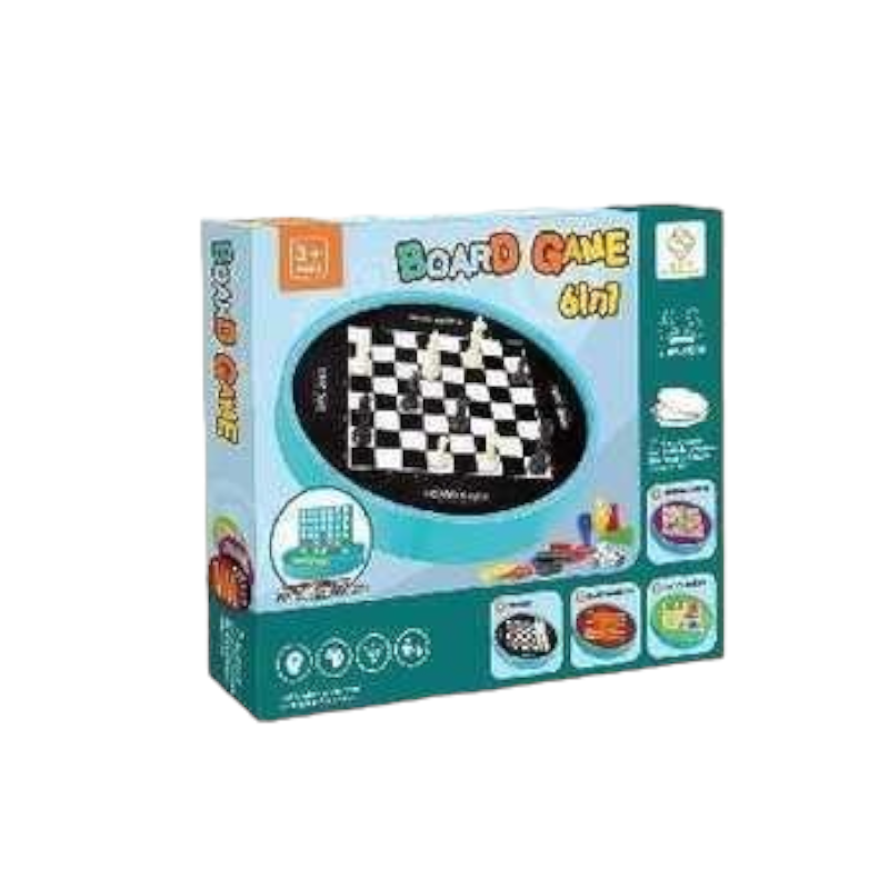 Επιτραπέζιο παιχνίδι 6in1 - JF378-1046 - 310382 - iThinksmart.gr