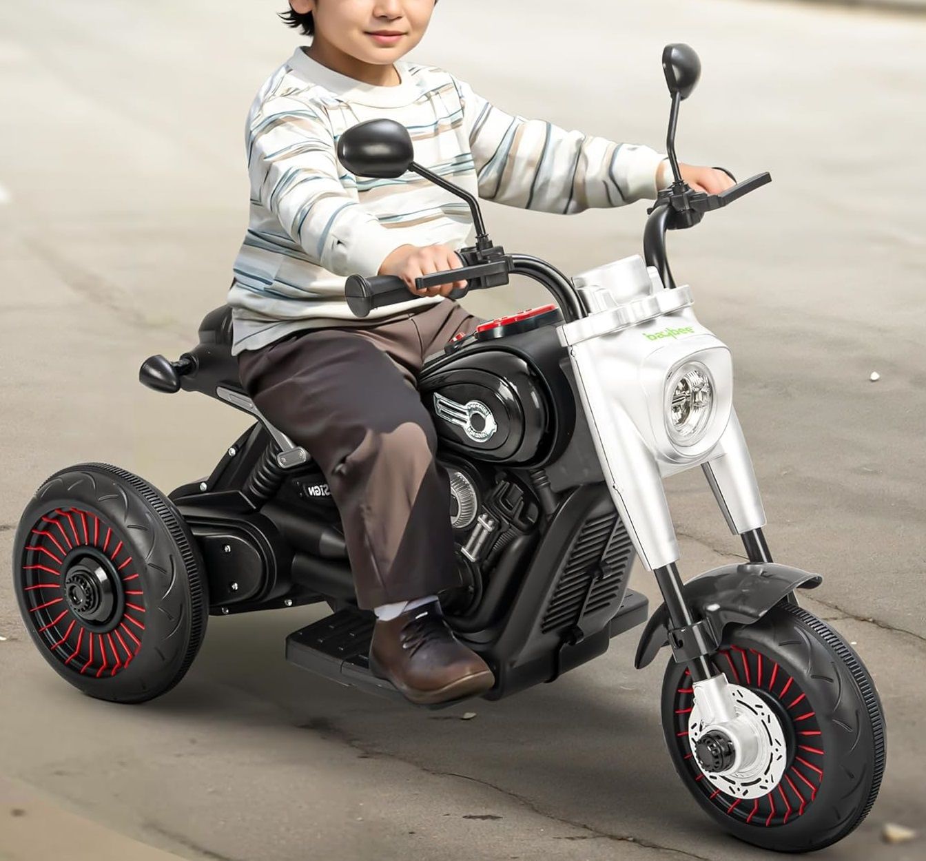 Παιδικό ηλεκτροκίνητο τρίκυκλο scooter - BJQ-818 - 701113 - Blue