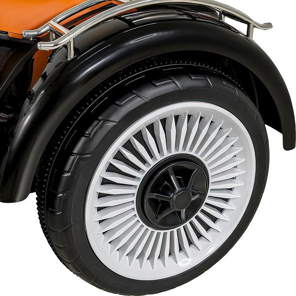 Children's electric tricycle scooter with headlight - BJQ-6388 - 701114 - Pink