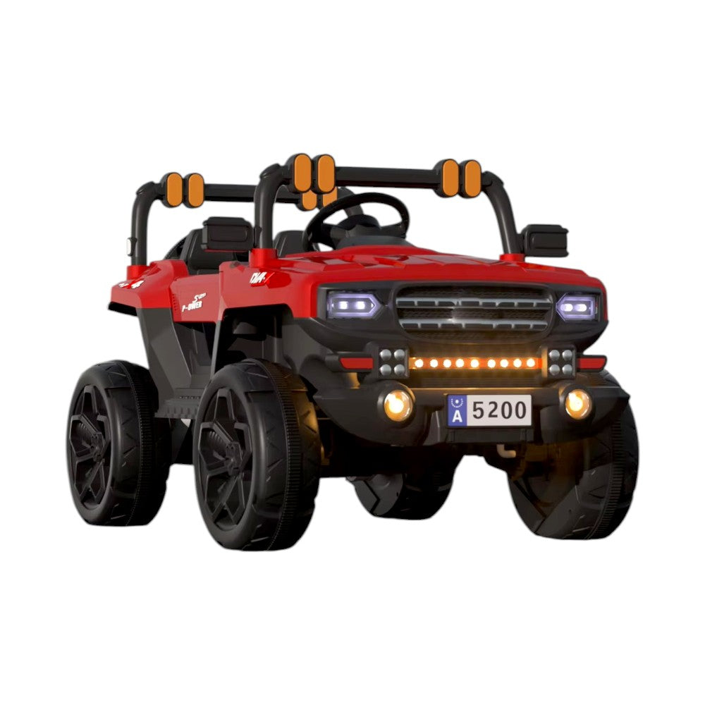 Children's electric car Jeep with remote control - BLF-5200 - 701119 - Red