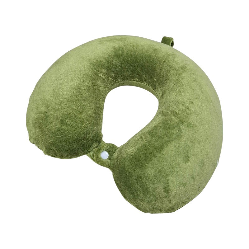 Travel neck pillow - Memory Foam - 71890 - Green