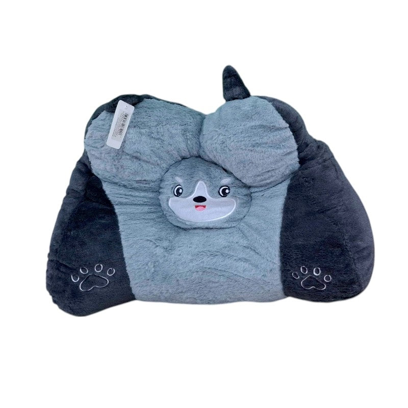 Μαξιλάρι πλάτης λούτρινο - 45cm - 71895 - Blue/Grey