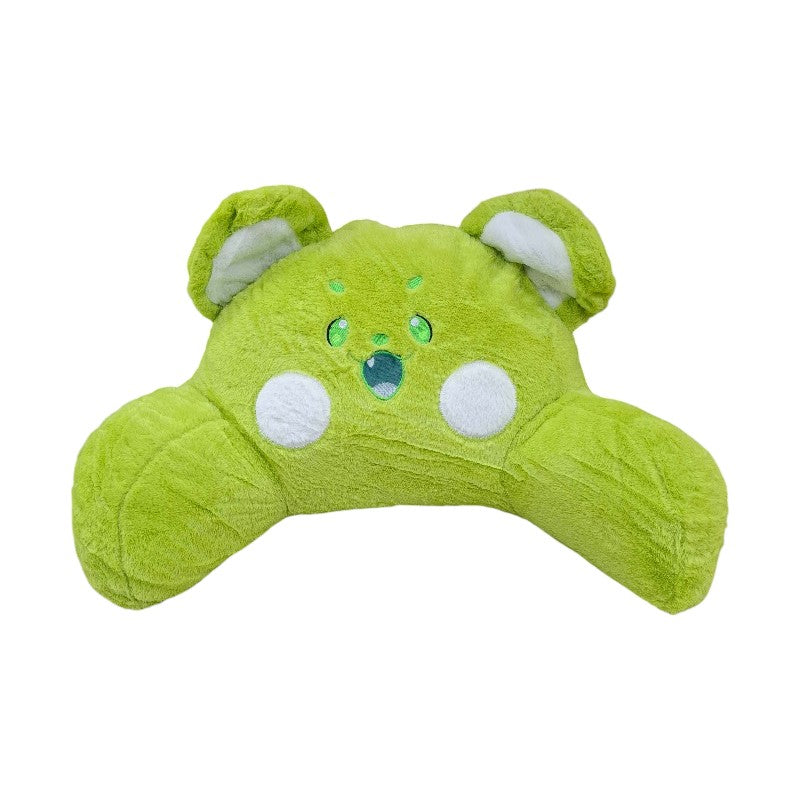 Plush back cushion - 55cm - 71899 - Green