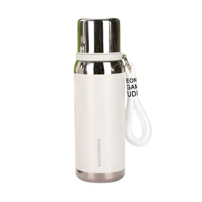 Φορητό παγούρι-θερμός - 600ml - 722306 - White