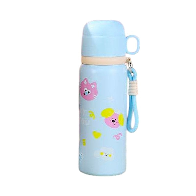 Children's thermos flask with mug - 500ml - 722368 - Blue