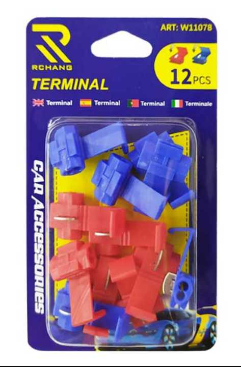 Set of cable current thieves - Clips - IP3+2P3 - 12pcs - 110787