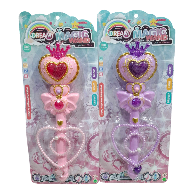 LED magic wand set with beauty accessories - 2768-5 - 730136