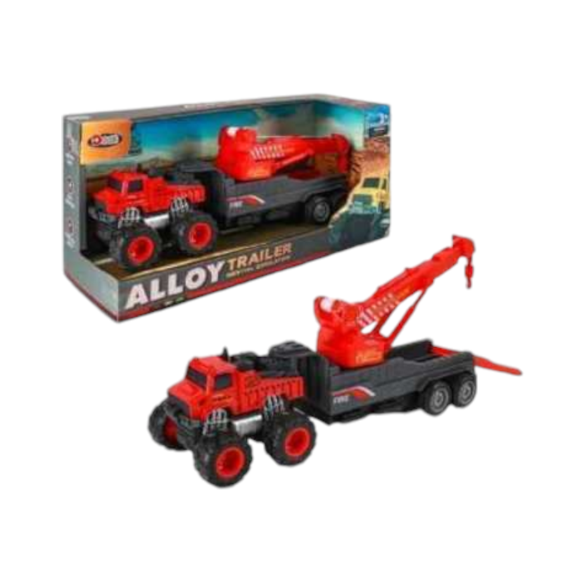 Children's vehicle Crane metal - H5203-1 - 730175