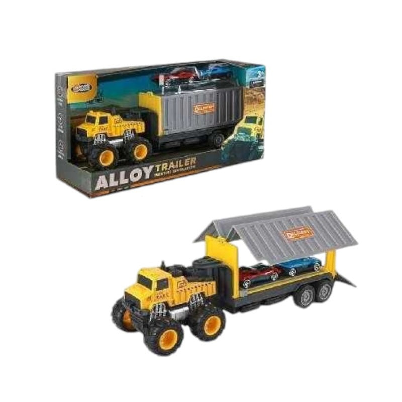 Σετ όχημα μεταφοράς αυτοκινήτων μεταλλικό - H5204-3 - 730177 - iThinksmart.gr