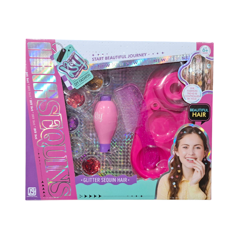 Rhinestone hair decoration set - 929 - 730219