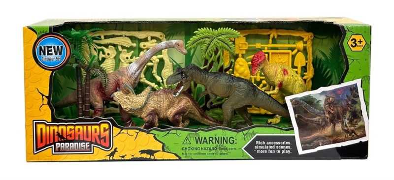 Σετ φιγούρες Δεινοσαύρων με αξεσουάρ - 2108-A6 - 917475