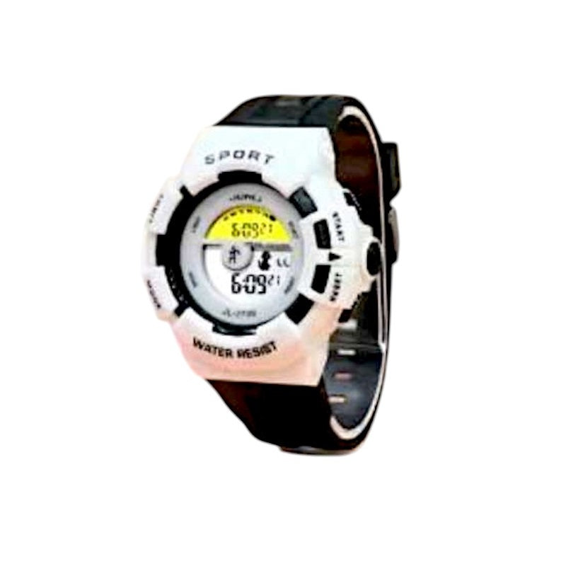 Children's digital wristwatch - 2709 - 756873 - Black/White