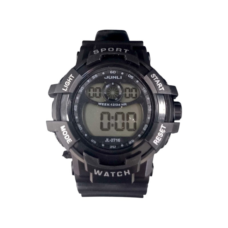 Children's digital wristwatch - 2716 - 756903 - Black