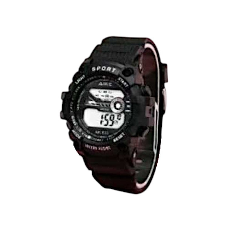 Children's digital wristwatch - 605 - 758228 - Black