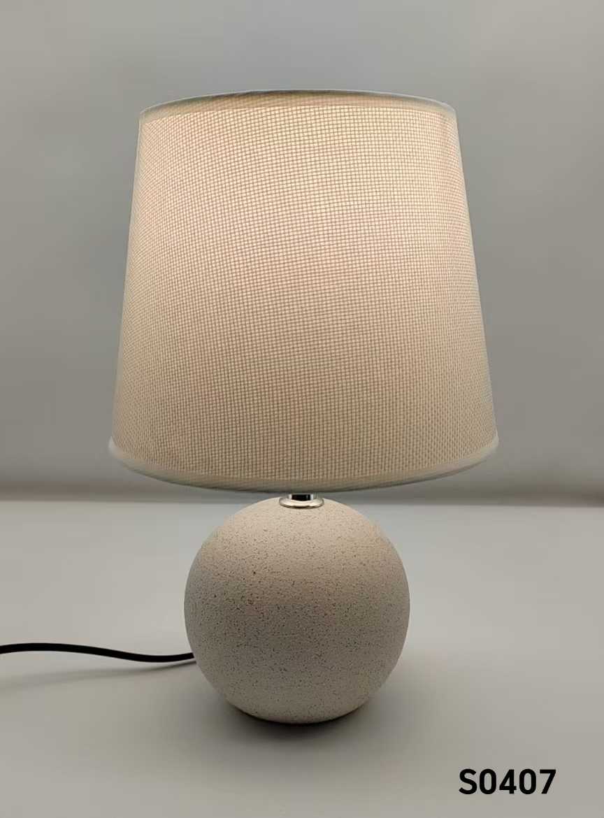 Επιτραπέζιο φωτιστικό - Πορτατίφ - S0407 - 804075 - Beige