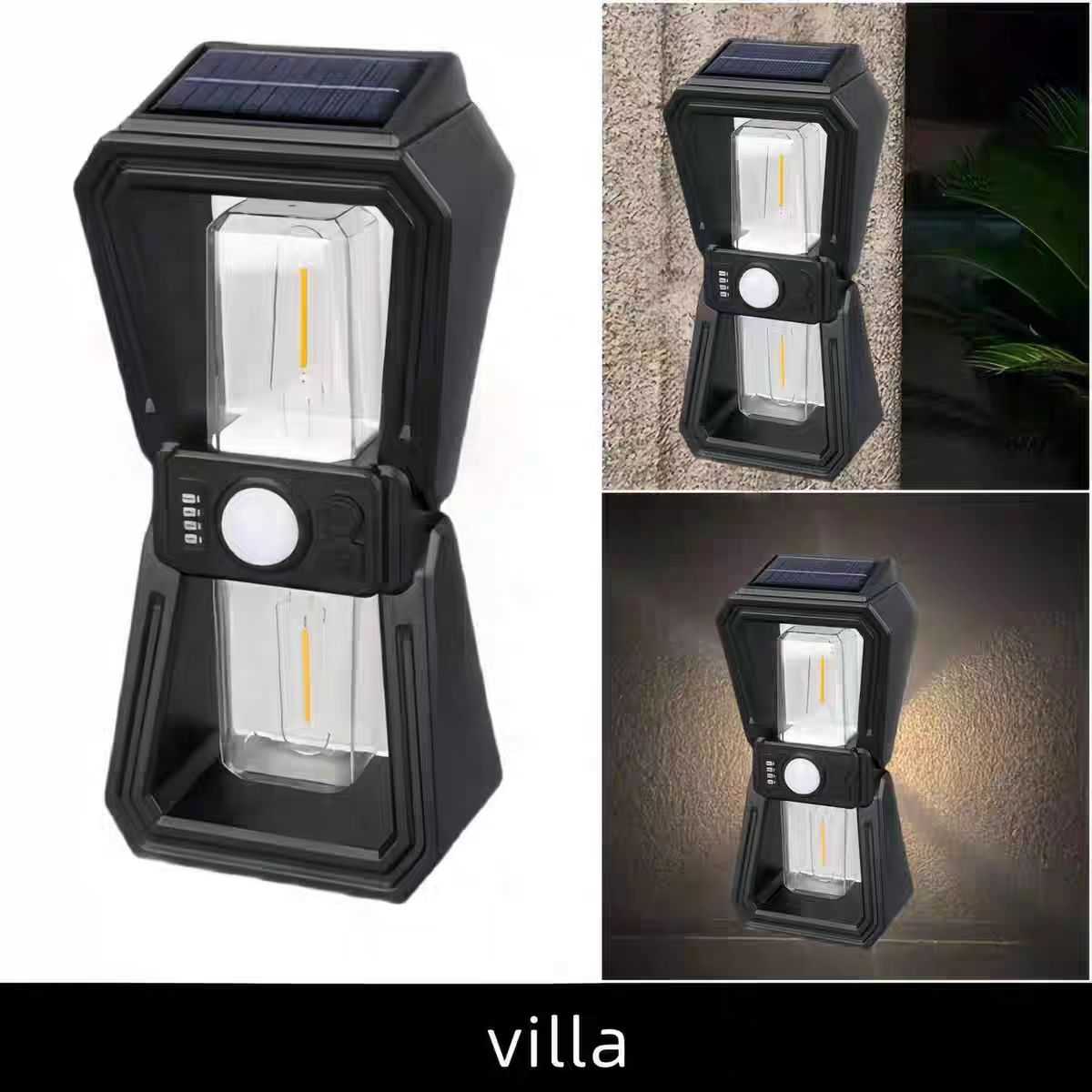 Rechargeable solar LED outdoor light - FA-DX918-2 - 123682