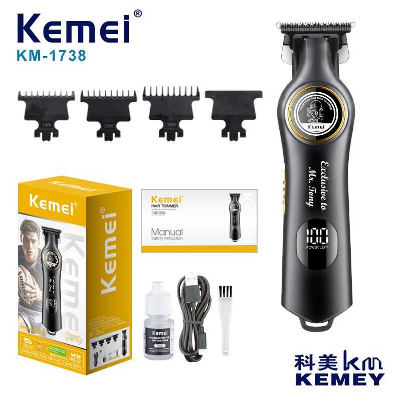 Κουρευτική μηχανή & trimmer - KM-1738 - Kemei