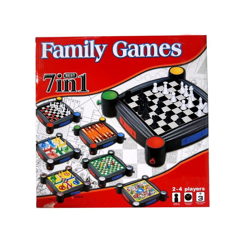 Επιτραπέζιο παιχνίδι 7in1 - 2013-127 - 310376 - iThinksmart.gr