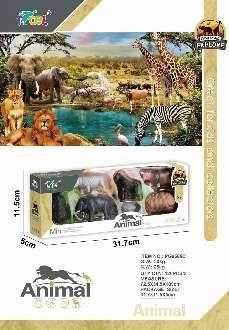 Σετ φιγούρες άγριων ζώων - PG8588C - 102491 - iThinksmart.gr