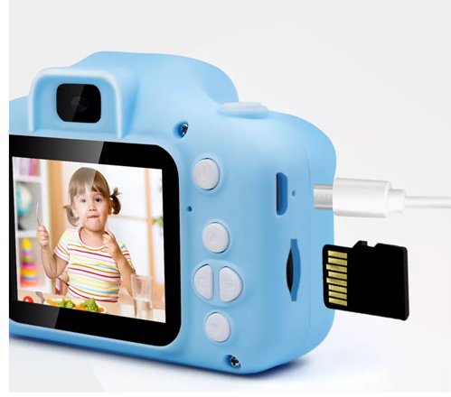 Children's digital camera - X200 - Cat - 884461 - Blue