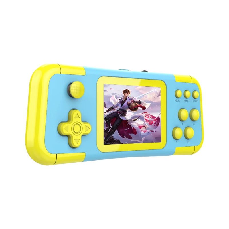 Portable Game Console - A12 - 811030 - Blue/Yellow