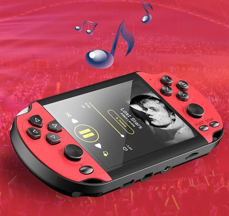 Φορητή κονσόλα παιχνιδιών - X7S - 3.5'' - 811078 - Blue/Red - iThinksmart.gr