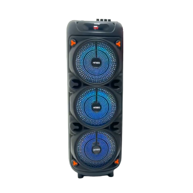 Portable subwoofer speaker with Karaoke microphone - QS-8218 - 813096