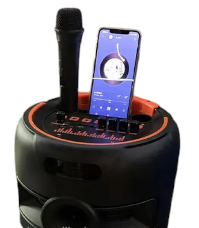 Φορητό ηχείο subwoofer με μικρόφωνο - QS-1003 - KMS - 813102