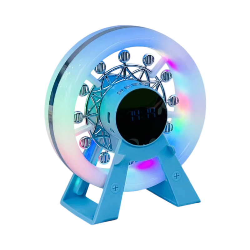 Wireless Bluetooth speaker with wireless smartphone charging base - Wheel - L-38B - 811580 - Blue