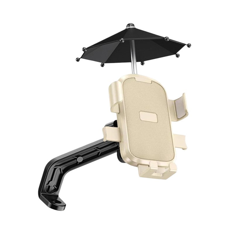 Bicycle/motorcycle smartphone holder with sunshade - YC-M2S - 811900 - Beige