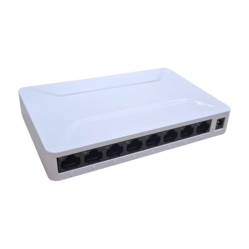 Switch with 8 Ethernet ports - GS08AS-8 - 812044
