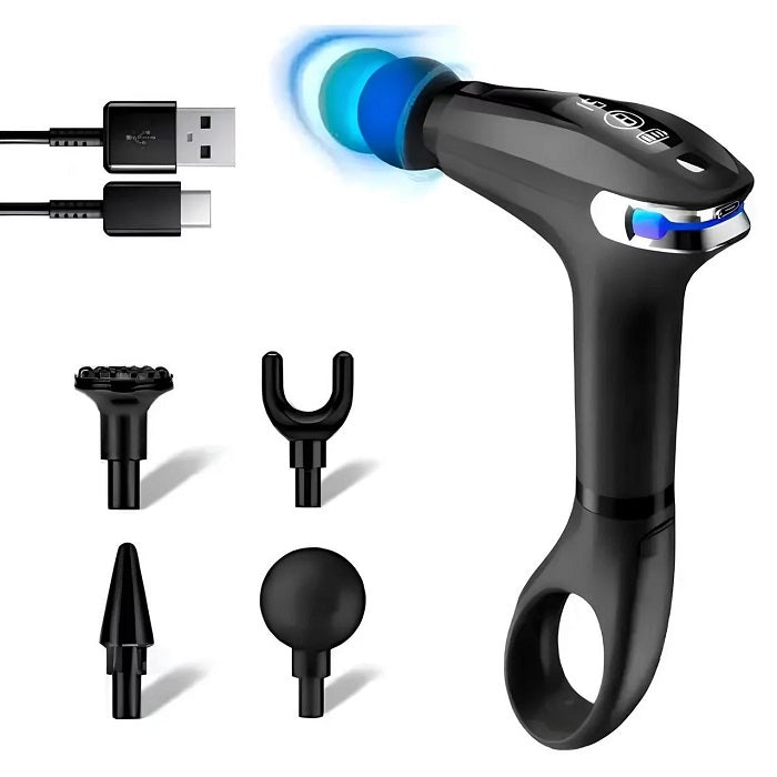 Massage device with back handle - Fascial Gun - KH-765 - 812785