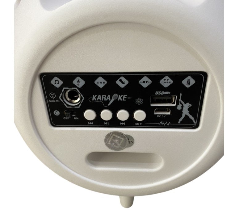 Portable subwoofer speaker - QS-612 - 813218 - White