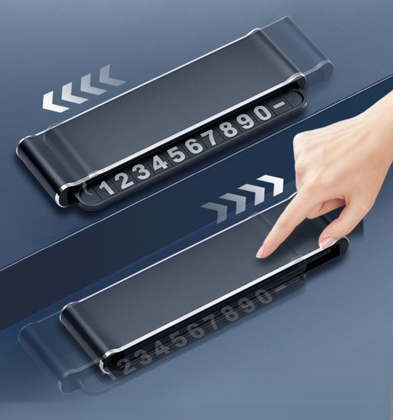 Πινακίδα αριθμού τηλεφώνου αυτοκινήτου - G201 - 813430