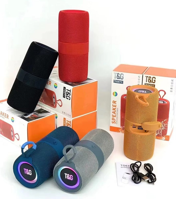 Wireless Bluetooth Speaker - TG-671 - 813508 - Black