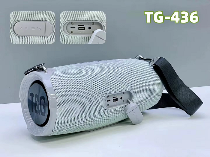 Ασύρματο ηχείο Bluetooth - TG-436 - 813546 - Grey