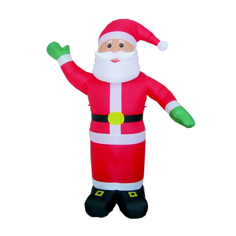 Φουσκωτός διακοσμητικός Άγιος Βασίλης - 1.2m - 817162