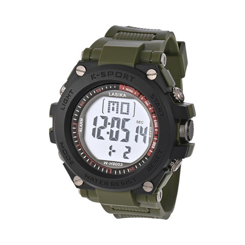 Digital wristwatch - LS9053 - Lasika - 817346 - Green