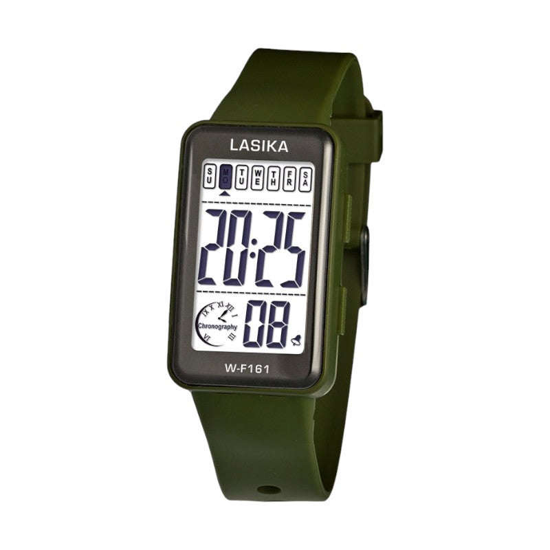 Ψηφιακό ρολόι χειρός - LS161 - Lasika - 817391 - Dark Green