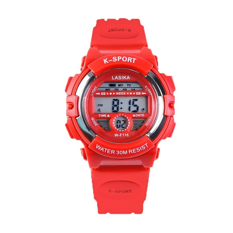 Ψηφιακό ρολόι χειρός - LS116 - Lasika - 817407 - Red