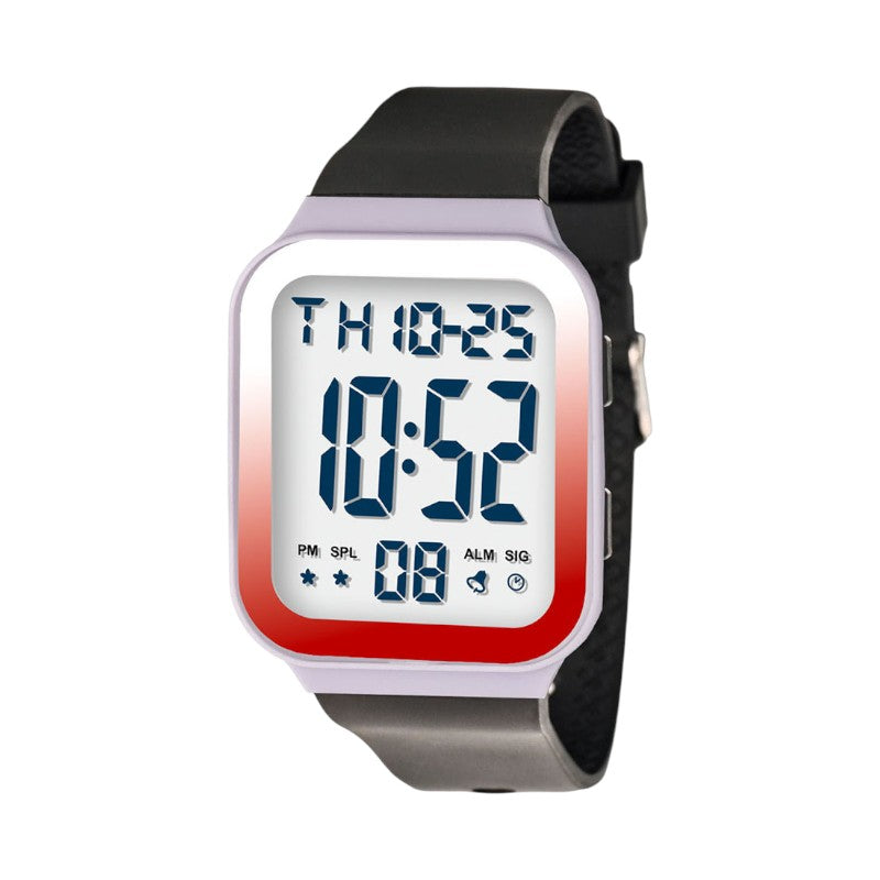 Digital wristwatch - LS177 - Lasika - 817414 - Black/Red