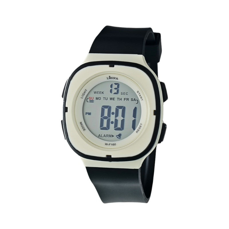 Ψηφιακό ρολόι χειρός - LS160 - Lasika - 817438 - Black/White